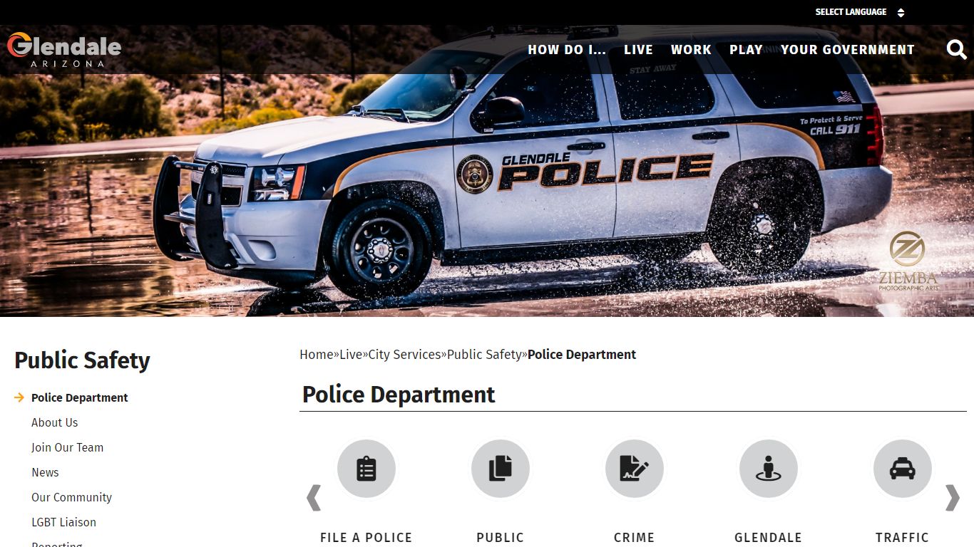 Police Department - City of Glendale